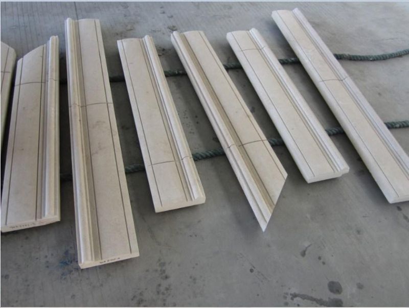 Chinese Beige Marble Project Customization Indoor Decoration Marble Tiles