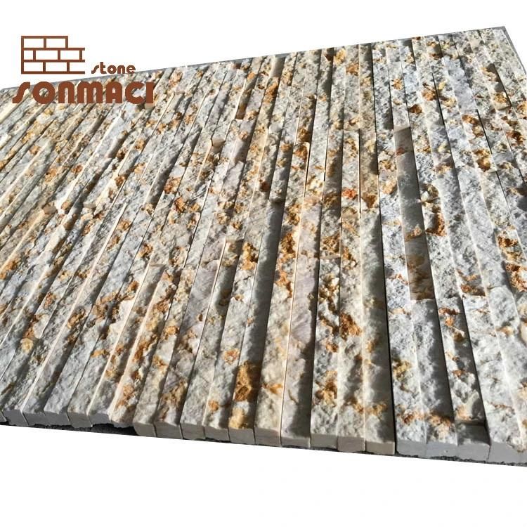 Exterior Wall Decoration Slate Stone Stacked Panels