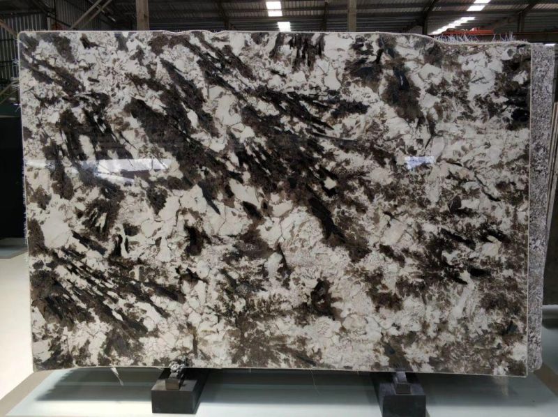 Polished Natural Stone Caesar Brown Marble for Wall and Floor Tiles