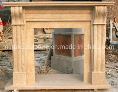 Simple Style Hot Selling Marble Fireplace Home Decoration (SYMF-244)