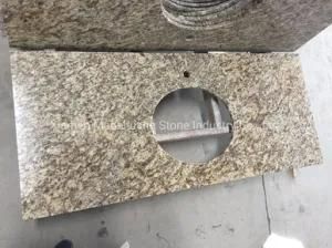High Quality Giallo Ornamental Granite Bathroom Vanity Tops Counter Tops