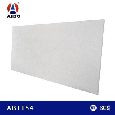 Building Materials Solid Surface Anti Porous 30mm White Quartz Stone