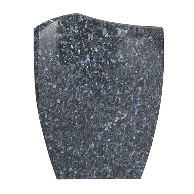 Labrador Blue Pearl Granite Blank Memorial Upright Headstone for Grave