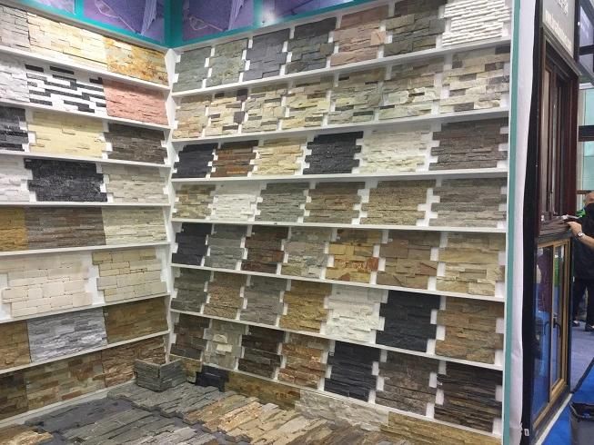Grey Color Cement Wall Stone Panel/Ledger Stone/Stone Wall Cladding Ledgestone