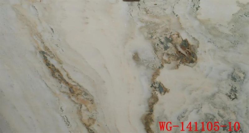 White Lanscape Marble Slabs, Marble Countertops, Marble Tiles and Marble