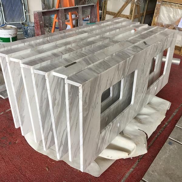 Superior Quality Quartz Stone Artificial Marble Slab Marble Countertop Vanity Top