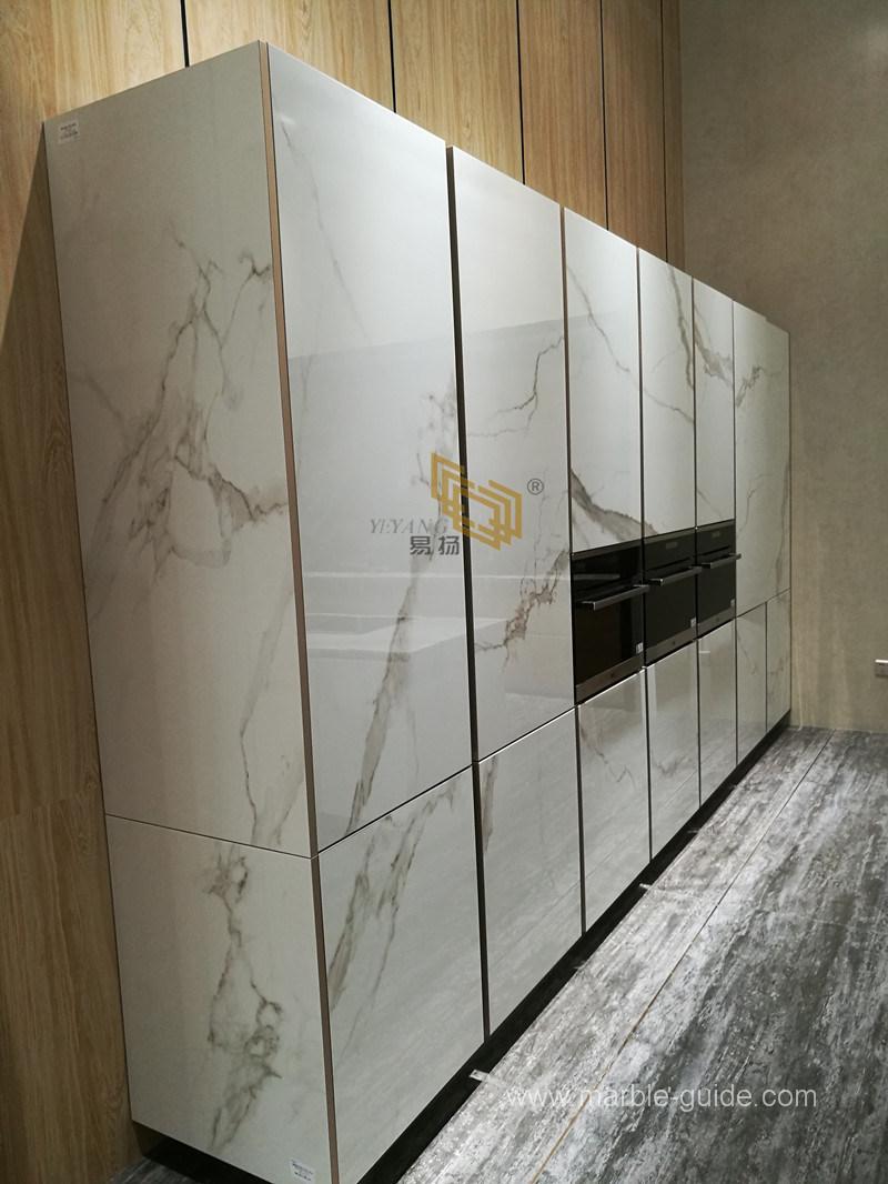 Artificial Stone River White Sintered Stone Slabs for Background/Wall/Decoration/Table/Countertop