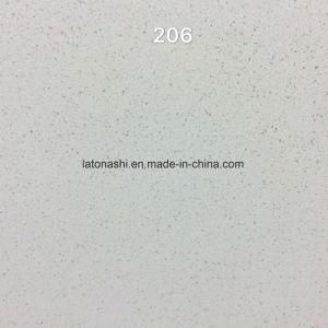 Beige Artificial Quartz Stone for Countertop Slabs and Floor Tiles