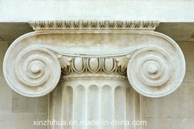 White Marble Roman Column Ionic /Doric /Corinthian Order Column