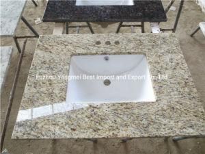 Yellow/Gold/Beige/White Natural Stone Tile/Slab/Kitchen/Bathroom Countertops/Vanity Tops Granite for Hotel/Building/Paving/Sculpture