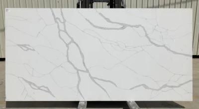 Calacatta Artificial Quartz Stone Slab Countertop