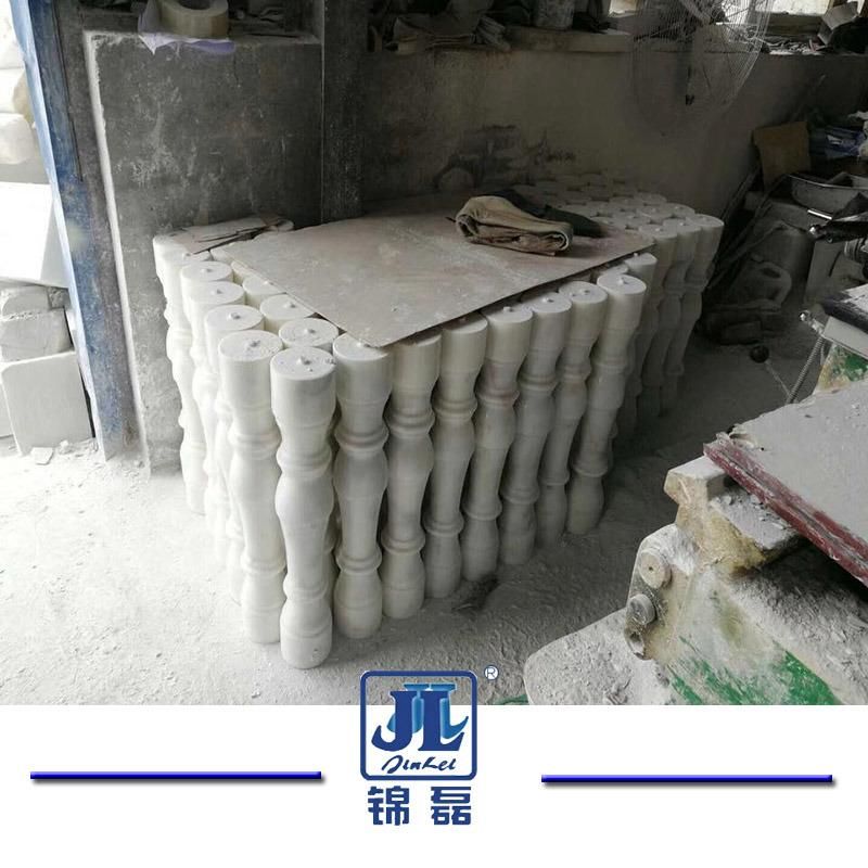 Customized Chinese White Marble Stone Baluster for Railing