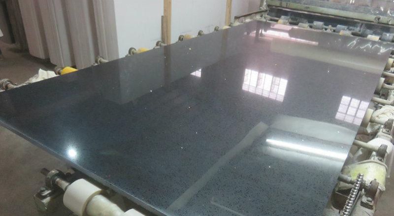Big Kitchen Counter Top Artificial Quartz Slabs