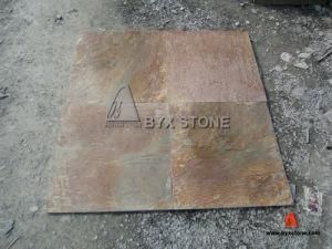 Natural Chinese Rusty Yellow Flooring Tile Slate