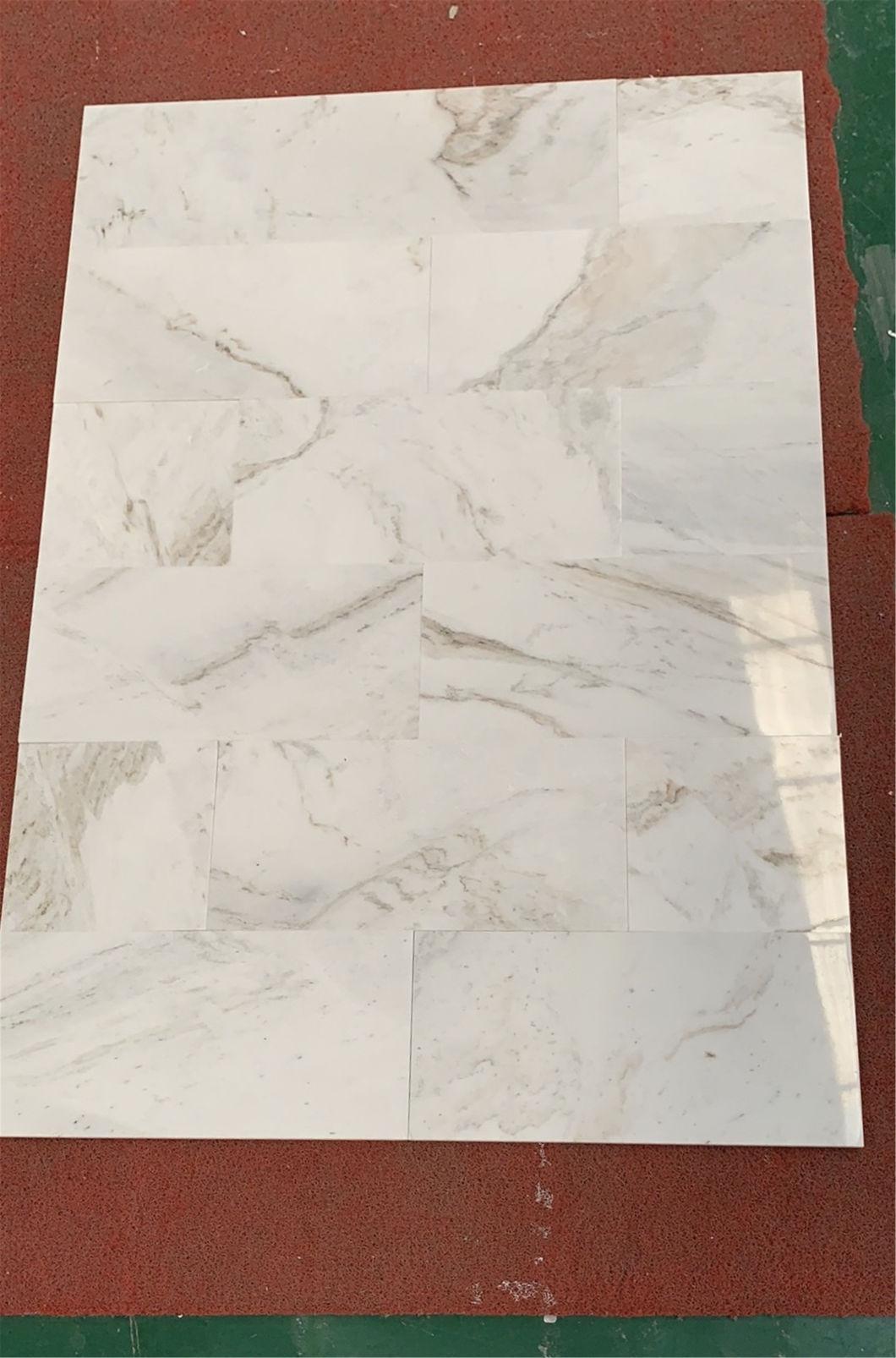 White Stone Marble for Flooring Tiles Slabs Countertops/Worktops/Vanitytops