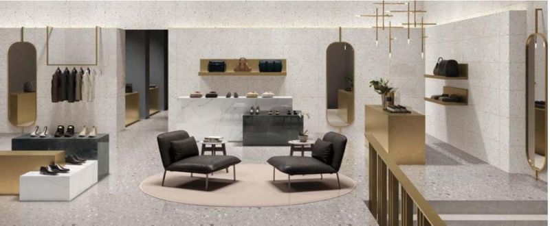 Cement Tile Inorganic Terrazzo Slab Terrazzo Coffee Table Terrazzo Tile