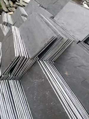 Black Slate Natural Stone Wall Cladding for Home