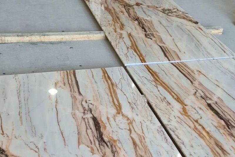 Rosa Aurora Marble Floor/Wall Tiles