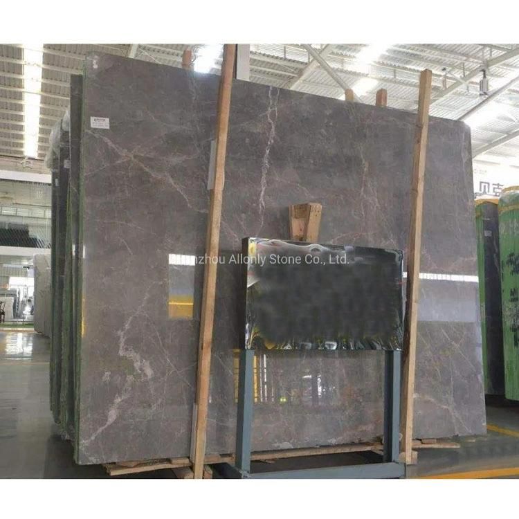 Factory Price Natural Emma Grey Marble Flooring and Wall Tiles for Hotel
