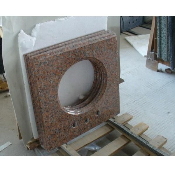 Beautiful Black Granite Vanity Tops for Bathroom
