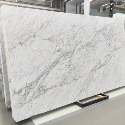 Snow White Stone Marble for Flooring Tiles Slabs Countertops/Worktops/Vanitytops