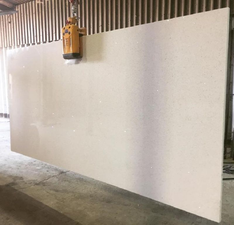 White Galaxy Quartz Countertop for Kitchen/Bathroom