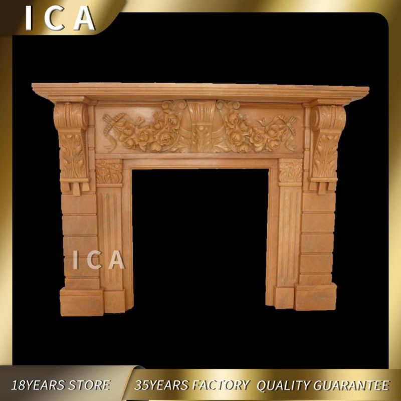 Chinese Marble Fireplaces Modern Fireplace for Sale