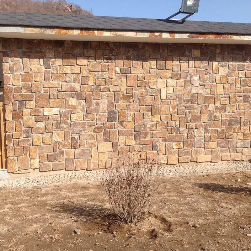 Rusty Granite Stone Natural Exterior Wall Loose Stone Veneer