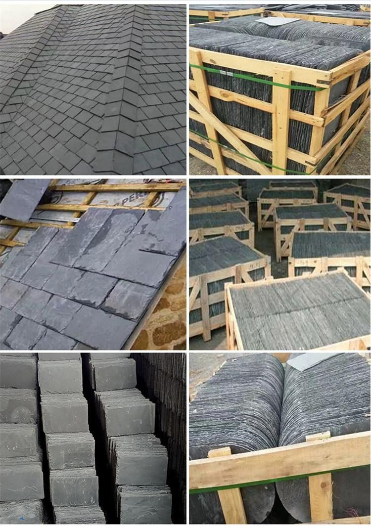Rectangle Roof Slate Roofing/Flooring Slate Tile for Exterior Decoration Roof Slate