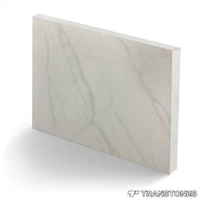 Engineered Decorative Light Faux Alabaster Stone for Candle Holder
