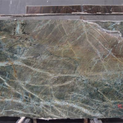 Bronze Green Blue Marble Slabs for Interior Flooring Wall Decoration