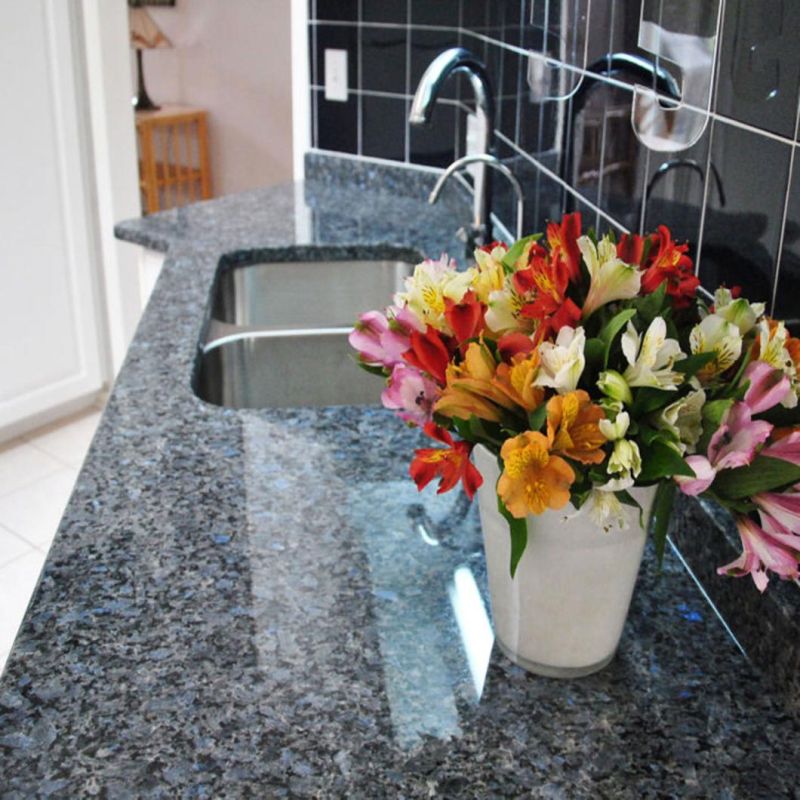 Norway Blue Pearl Granite Tile 12X12 for Bathroom Wall and Floor