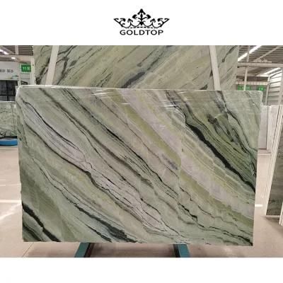 Natural Stone Polished/Honed Surface Kitchen/Bathroom/ Living Room Green Cold Ice Jade Marble for Home