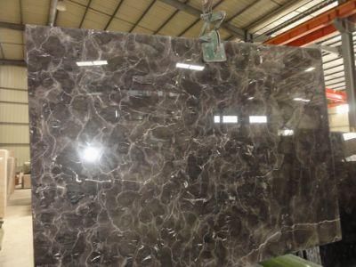Dark Emperador Marble Slab for Hotel and Commercial Flooring/Wall Tile/Countertop