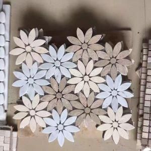 Beautiful Flower / Colorful Marble Mosaic Art