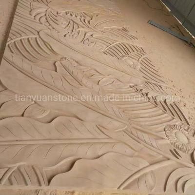 Wall Hanging Relief Sculpture with Stone Marble Granite Sandstone