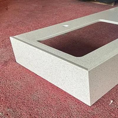 Granite Artificial Marble Stone Quartz Stone Kitchen Countertops Resin Solid Surface Drawers Top Vanity Tops