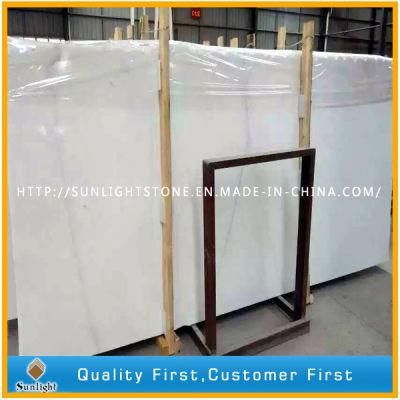 Cheap China Snow White Marble Slabs for Countertops, Vanity Tops