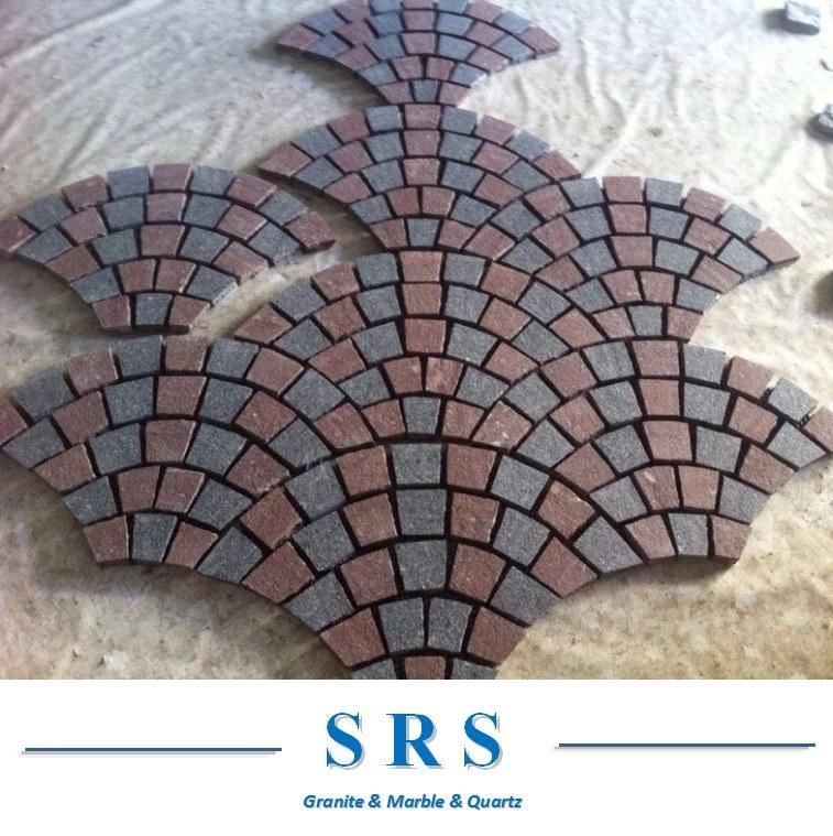 Chinese Natual Stones G603/G654/G684/G682 Granite Stone Paver/Paving for Outdoor Landscaping Garden Garage Square