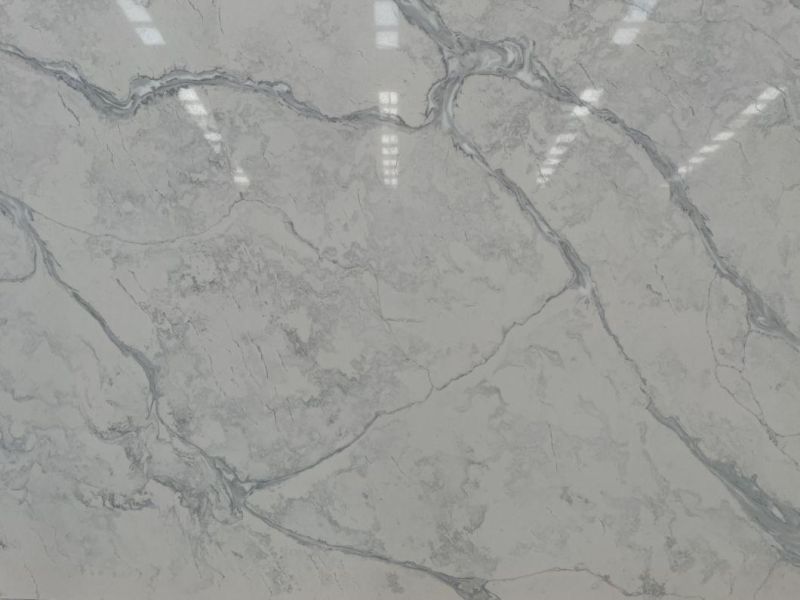 Modern Artificial Quartz Stone Kitchen Countertop Thickness 2cm Esv012