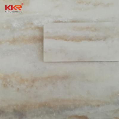 Wholesale Artificial Stone Reception Desk Pure White Acrylic Solid Surface