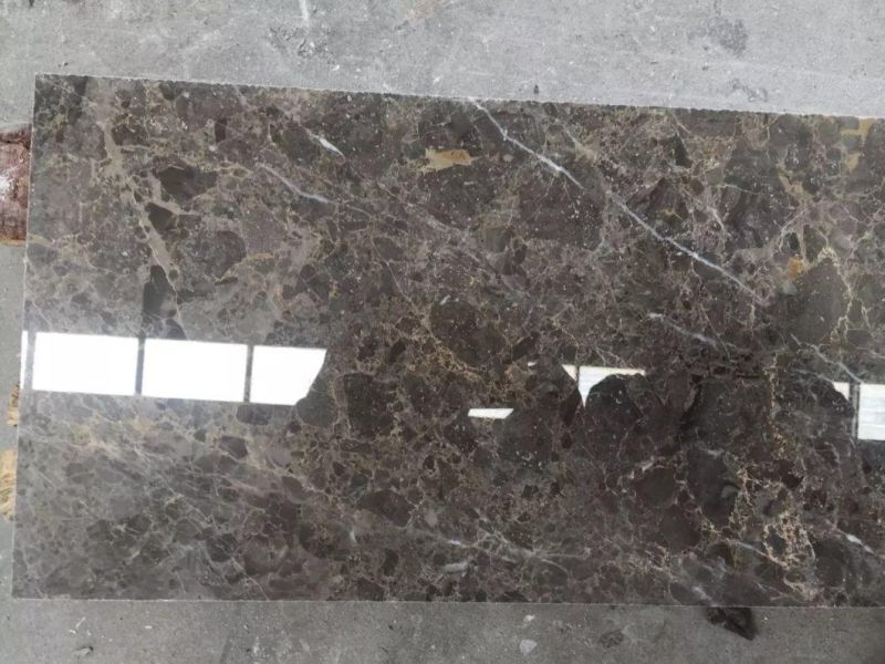 Dark Emperador Marble Slab for Countertops/Indoor/Wall and Floor