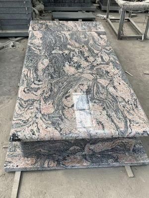 Colorful Sandwave Granite Tombstone Headstone Monument Memorial