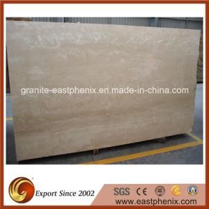Hot Sale Beige Marble Stone Slab for Countertop/Vanity Top
