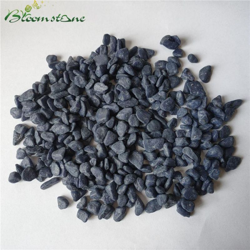 Blue Dyed Colored Gravel Aquarium Painted Sands/Garden Decoration Gravels
