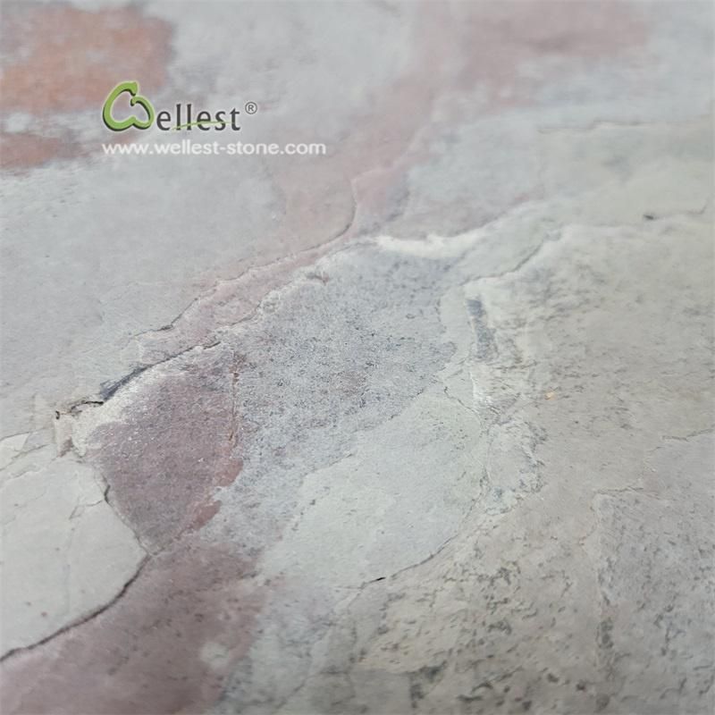Natural Big Slabs Slate Flexible and Ultra Thin Stone Wall Panel Veneer for Wall Decoration