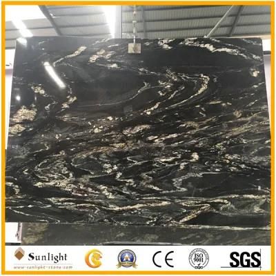 Brasil Black Cosmos Black Titanium Prada Gold Granite