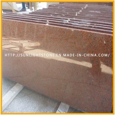 Polishing Tianshan Red Granite Slabs for Floor Tiles or Worktops