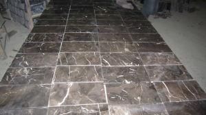 Domestic Marble Slab Dark Emperador for Floor/Wall