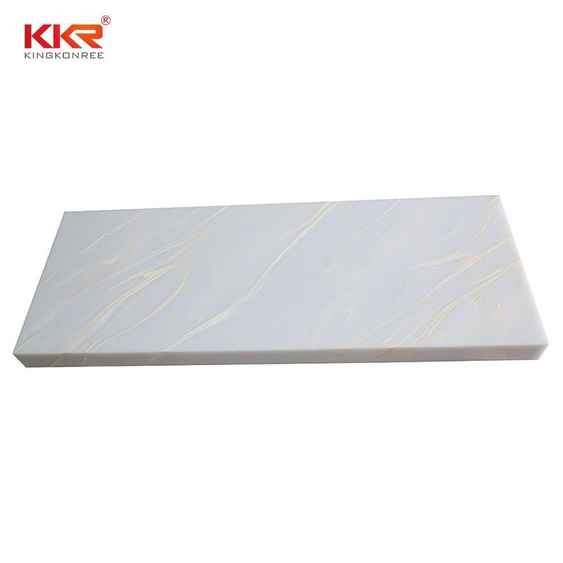 Commecial Desk Counter Top Translucente Solid Surface Table Top